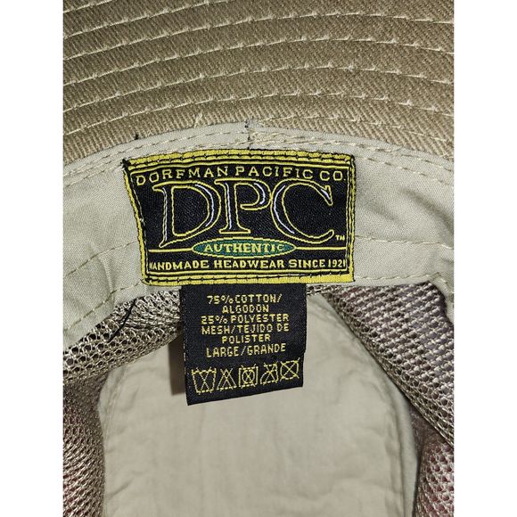 Dorfman Pacific Company Safari Hat Size Large - Picture 5 of 5